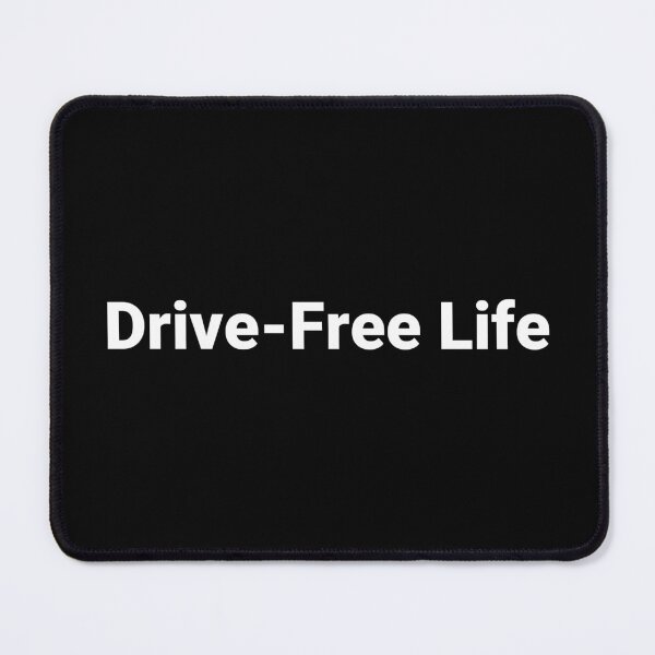 Item preview, Drive-Free Life designed and sold by Text-based T-Shirts and Gifts.