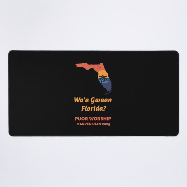 Item preview, Wa'a Gwaan Florida, Puor Worship Kanvenshan 2025 designed and sold by Kolcha.