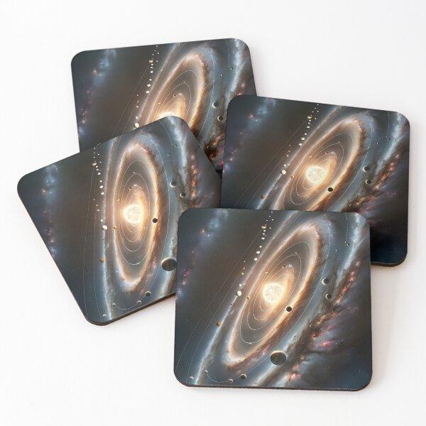 Item preview, Vibrant Solar System Space Art designed and sold by MOBI-CASE.