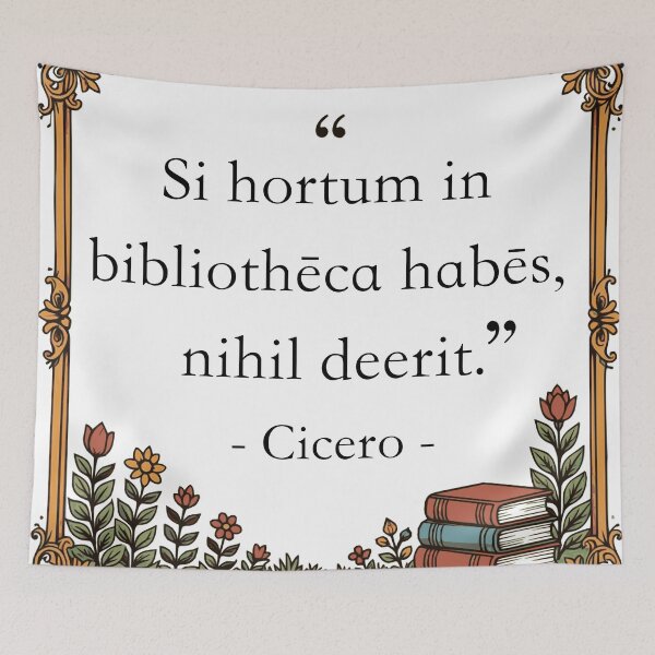 Item preview, All you need is a good book and a garden :) designed and sold by BloomBride.