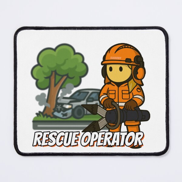Item preview, Orange Rescue Operator - Female designed and sold by Flashover.