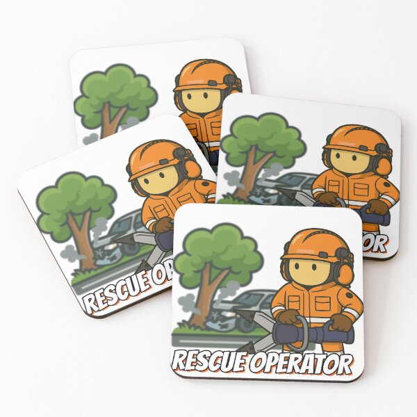 Item preview, Orange Rescue Operator - Male designed and sold by Flashover.