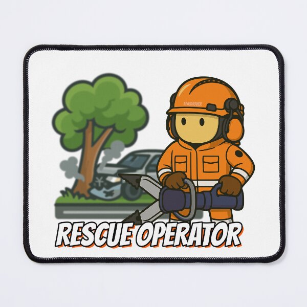 Item preview, Orange Rescue Operator - Male designed and sold by Flashover.