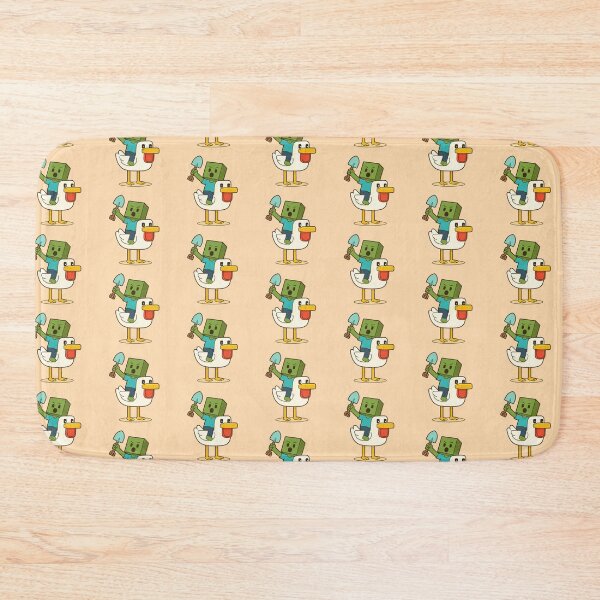 Item preview, Chicken Jockey Funny Cube Zombie Riding Duck Flat Design designed and sold by Kalaidax.