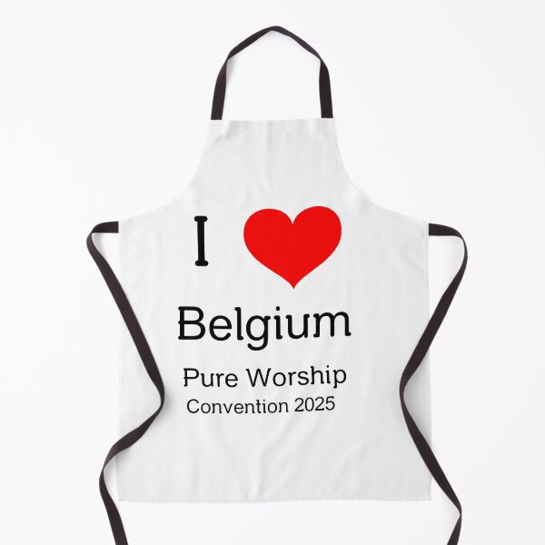 Item preview, I Love Belgium, Pure Worship Convention 2025 designed and sold by Kolcha.