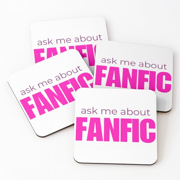 Item preview, Ask Me About Fanfic designed and sold by HyperfixationStation.