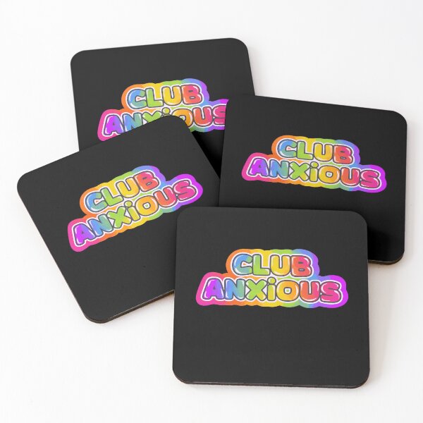 Item preview, club anxious designed and sold by crestfallenmermaid.