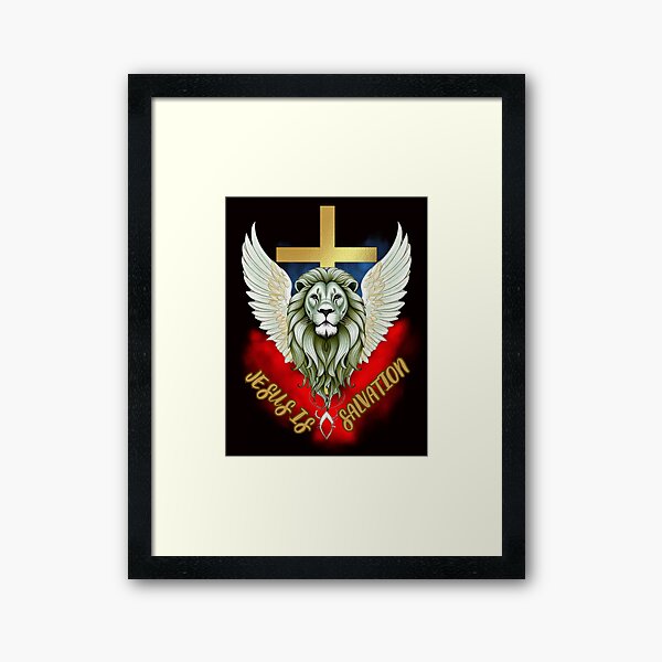 Item preview, JESUS IS SALVATION designed and sold by Tadeusz1.