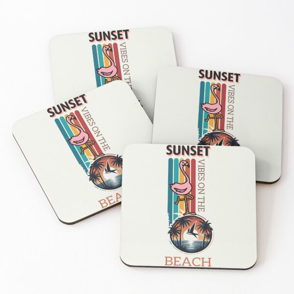Item preview, Sunset vibes on the beach designed and sold by FoxinhoSoumaila.