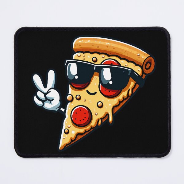Item preview, Chill Pizza Slice designed and sold by Funny Vintage Stickers And T-Shirts.