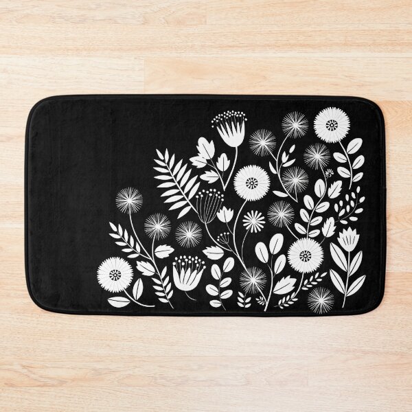 Item preview, Black and White Wildflower  designed and sold by BuxomBabe21.