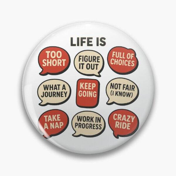 Item preview, Quirky Life Quotes designed and sold by zzz888.