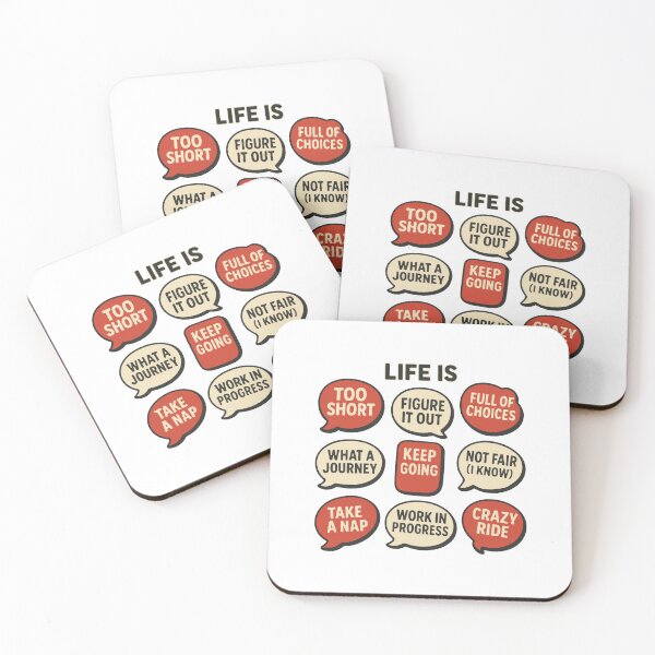 Item preview, Quirky Life Quotes designed and sold by zzz888.