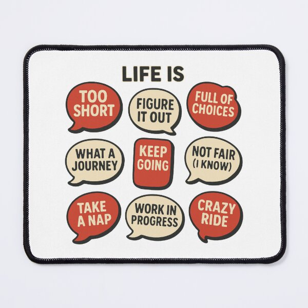 Item preview, Quirky Life Quotes designed and sold by zzz888.