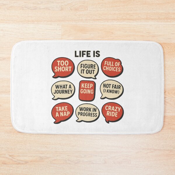 Item preview, Quirky Life Quotes designed and sold by zzz888.