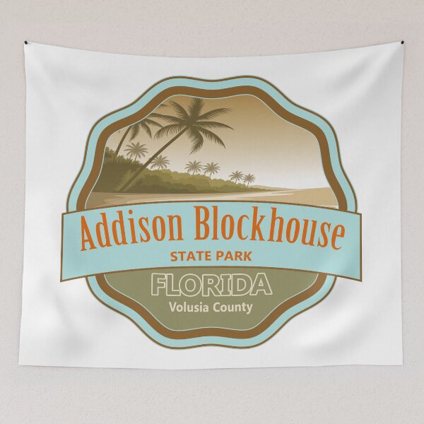 Item preview, Addison Blockhouse Historic State Park Volusia County Florida designed and sold by Wanderful-roads.