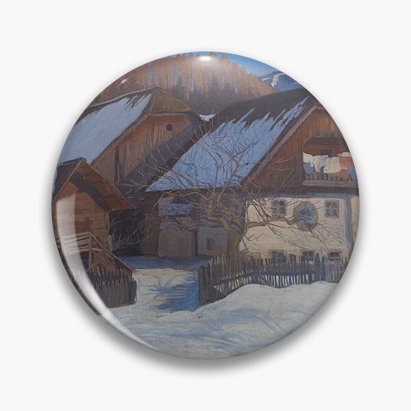 Item preview, Barn House in Winter designed and sold by Vanvin80  Store.