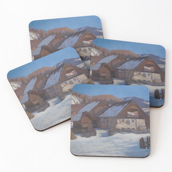 Item preview, Barn House in Winter designed and sold by Vanvin80  Store.