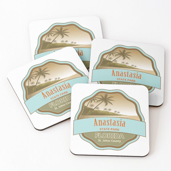 Item preview, Anastasia State Park St. Johns County Florida designed and sold by Wanderful-roads.