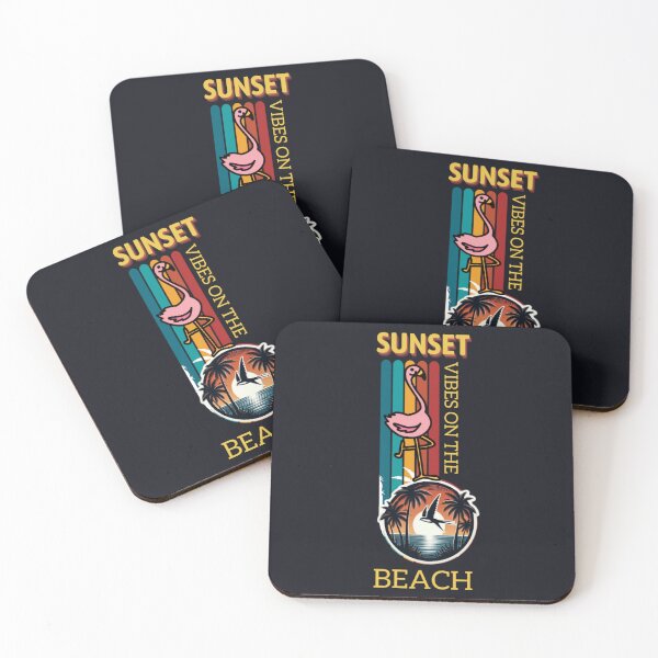 Item preview, Sunset vibes on the beach designed and sold by FoxinhoSoumaila.
