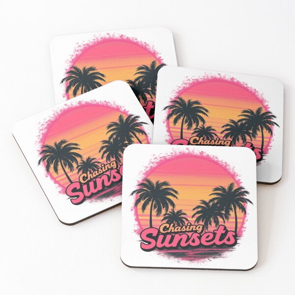 Item preview, Chasing Sunsets, Catching Vibes designed and sold by GL1TCH-WEAR.