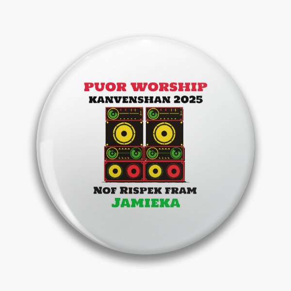Item preview, Puor Worship Kanvenshan 2025, Nof Rispek Fram Jamieka designed and sold by Kolcha.