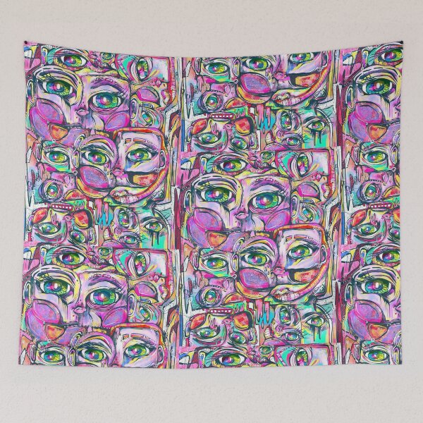 Item preview, cubist kaleidoscope  designed and sold by crestfallenmermaid.