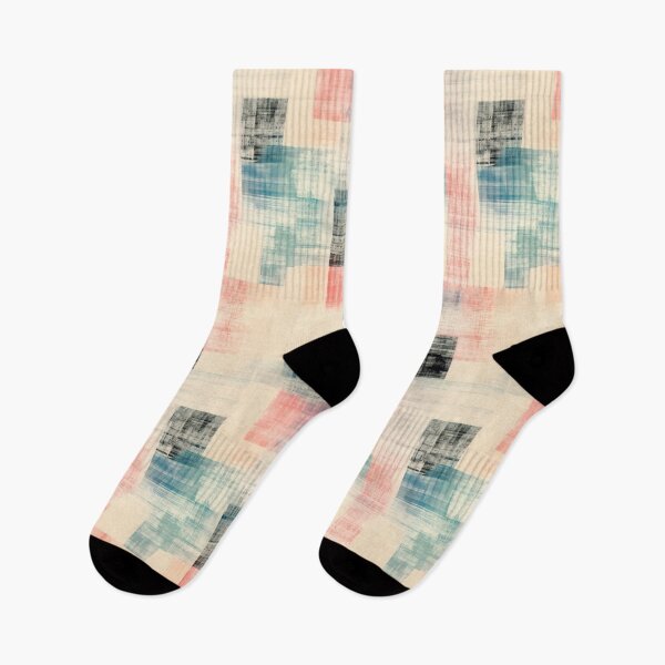 Artikelvorschau, Retro Abstract Geometric Pattern – Mid Century Modern Art entworfen und verkauft von SylvieVibes.