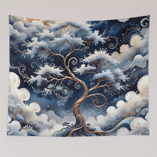 Item preview, Tree in a Whimsical Landscape designed and sold by KirstenStar.