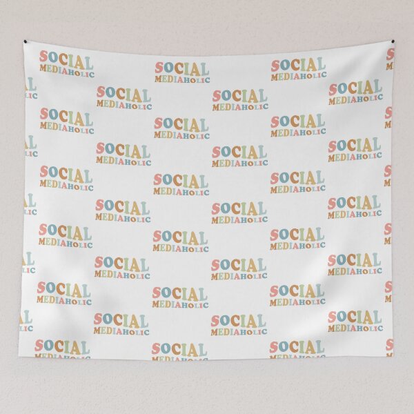 Item preview, social mediaholic boho designed and sold by jazzydevil.