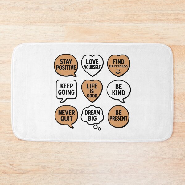 Item preview, Positive Vibes Bubble Quotes designed and sold by zzz888.
