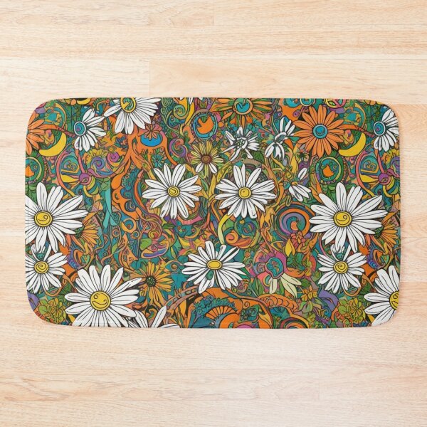 Item preview, Psychedelic Daisy Pattern designed and sold by Arte Zen.