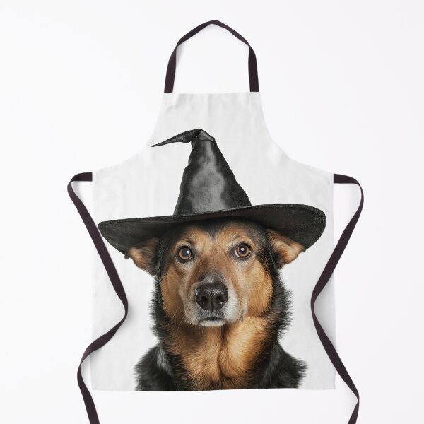 Item preview, Chinook Dog Wearing Halloween Witch Hat designed and sold by LazyOwlStore.