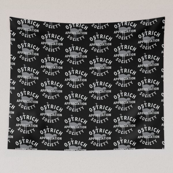 Item preview, Ostrich Appreciation Society designed and sold by jazzydevil.