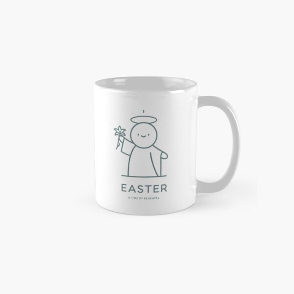 Item preview, Minimalist Easter Angel – A Time of Renewal designed and sold by DigitalColorInk.