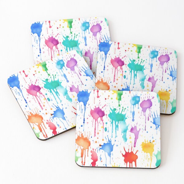 Item preview, Abstract Vibrant Splash Art Decor designed and sold by SylvieVibes.