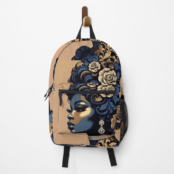 Item preview, Midnight Blue Roses & Damask Lady designed and sold by DesignsByPrnces.