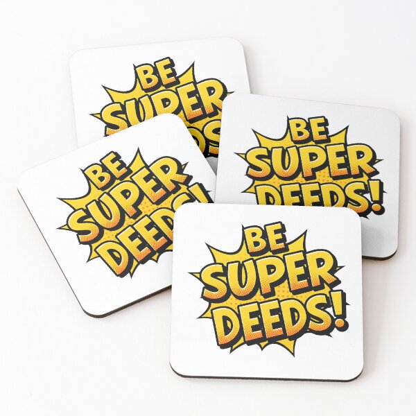 Item preview, Be Super Deeds - Comic Art Empowerment Tee designed and sold by Ink & Quip.