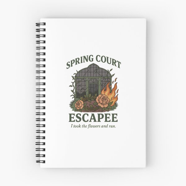 Item preview, Spring Court Escapee – Floral Flight Edition designed and sold by JZ Design.
