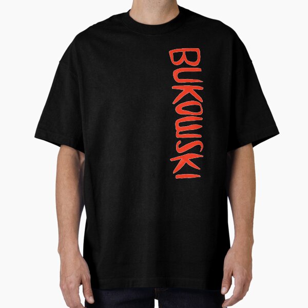 Item preview, Bukowski,writer sideways text designed and sold by badlydrawnbabe.