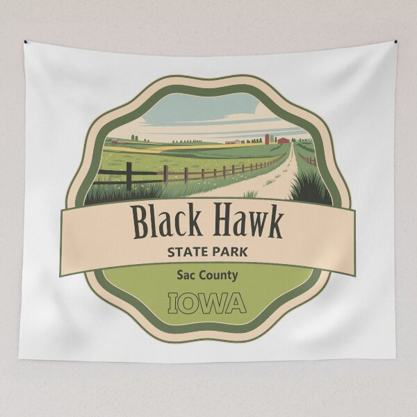Item preview, Black Hawk State Park, Sac County, Iowa designed and sold by Wanderful-roads.