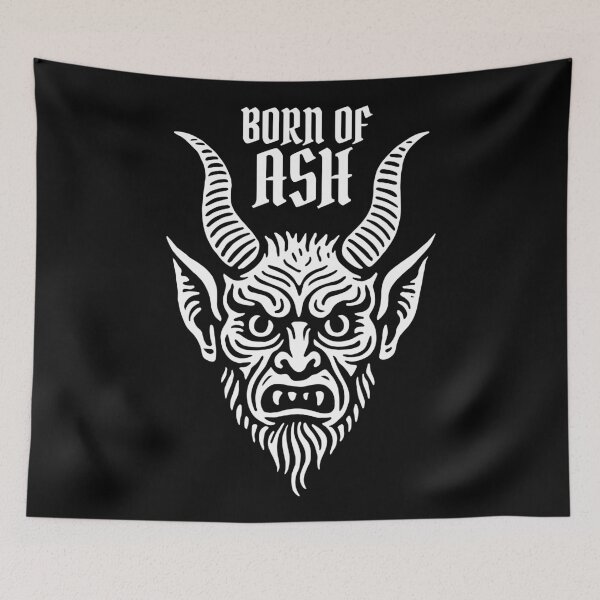 Item preview, Born Of Ash - Demon Face designed and sold by Etienne Ranc.