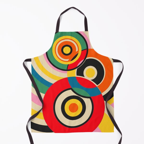 Artikelvorschau, Sonia Delaunay inspirierte Happy Circles entworfen und verkauft von Jen Du.