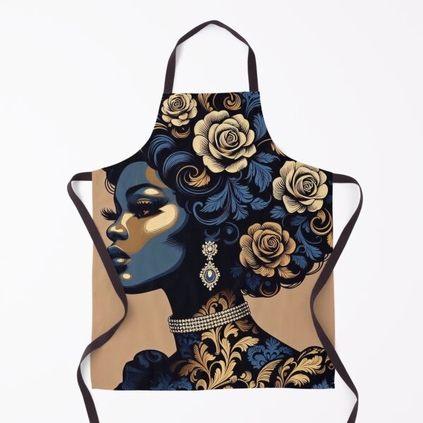 Item preview, Midnight Blue Roses & Damask Lady designed and sold by DesignsByPrnces.