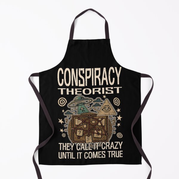 Item preview, CONSPIRACY THEORISTS THEY CALL IT CRAZY UNTIL IT COMES TRUE folio hat free thinker design designed and sold by Jt41.