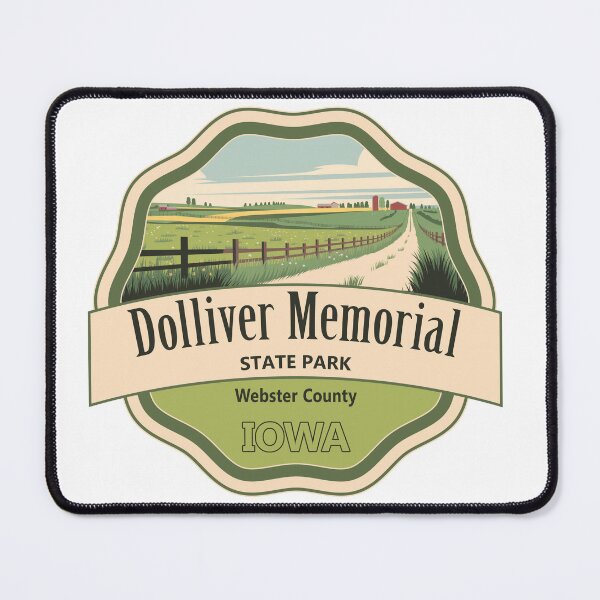 Item preview, Dolliver Memorial State Park, Webster County, Iowa designed and sold by Wanderful-roads.