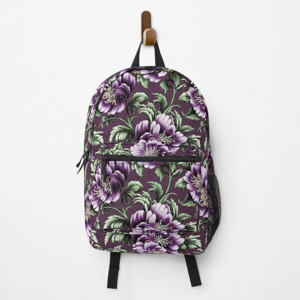 Item preview, Vintage Victorian Moody Gothic Dark Purple Floral designed and sold by Tamas Das.