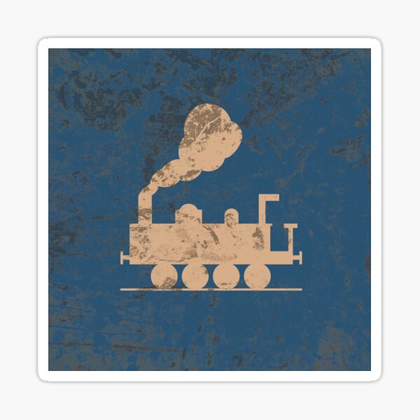 The old tracks Sticker