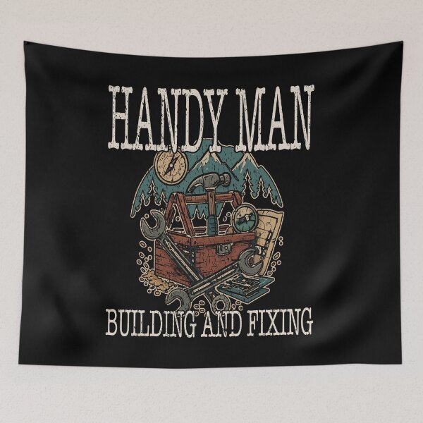 Item preview, HANDY MAN BUILDING AND FIXING renovator guru construction  designed and sold by Jt41.