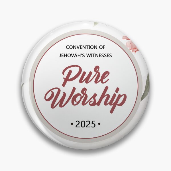 Item preview, Pure Worship JW 2025 Convention Floral 6 designed and sold by KA DESIGNS.